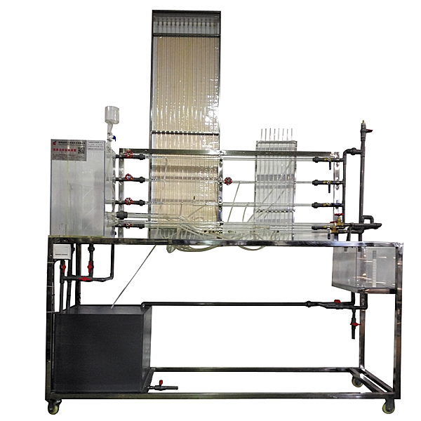Plataforma de formación integral de mecánica de fluidos mult